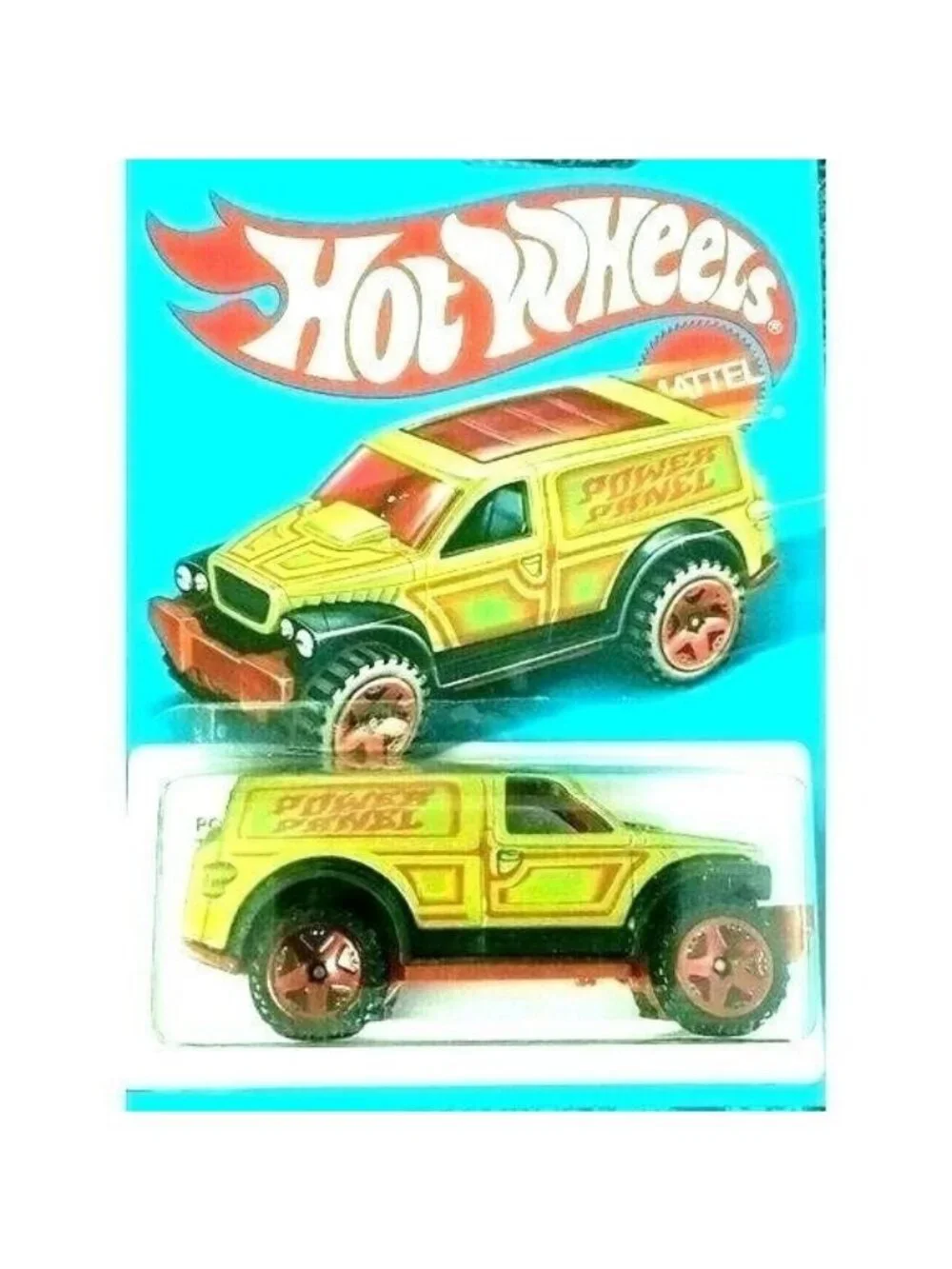Die Cast Hot Wheels 2016 Power Panel Retro Style Series Car 1:64 Scale Sealed